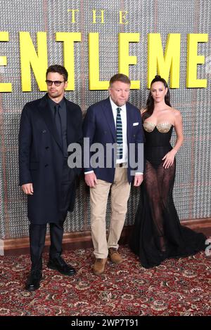 Theo James, Guy Ritchie And Kaya Scodelario, THE GENTLEMEN UK Series ...