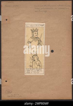 Aleksander Lesser's 19th-century work depicts two 14th-century knights ...