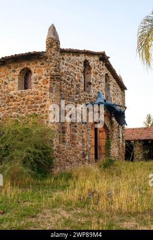 An abandoned house on a ranch in Gomez Farias, Michoacan, Mexico Stock Photo