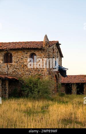 An abandoned house on a ranch in Gomez Farias, Michoacan, Mexico Stock Photo