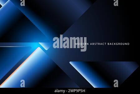 Abstract background of metal chrome triangles, adds a touch of sophistication to your visual content, ideal for a wide range of applications, from dig Stock Vector
