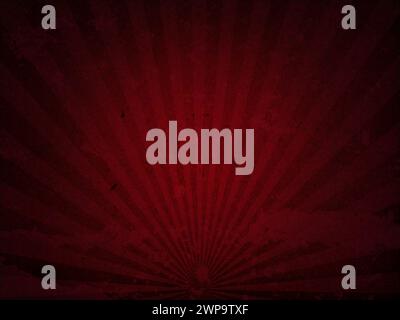 Carbon fiber background red spotlight effect vignetting added Stock Photo