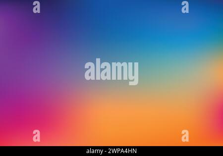 Abstract background with gradient color. Abstract gradient background. Blue, violet, purple color texture pattern. Blur fluid seamless pattern. Miss t Stock Vector