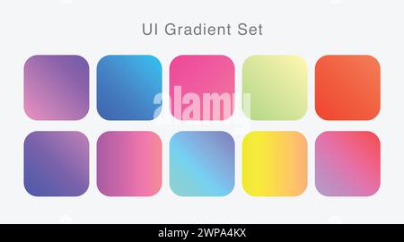 Abstract background with gradient color. Abstract gradient background. Blue, violet, purple color texture pattern. Blur fluid seamless pattern. Miss t Stock Vector
