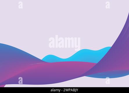 Modern abstract covers set. Cool gradient shapes composition. Eps10 vector. Modern covers with colorful twisting shapes. Trendy minimal design. Abstra Stock Vector