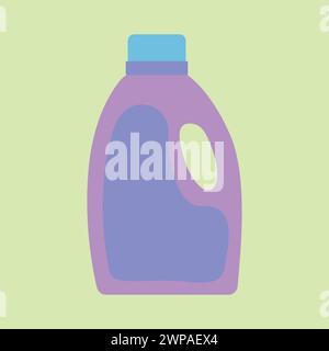 Liquid Soap Vector Illustration Icon Liquid Soap cleaning Icon Stock Vector