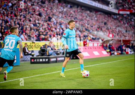 COLOGNE, GERMANY - 3 MARCH, 2024: Florian Wirtz during The football match of Bundesliga 1. FC Koeln vs Bayer 04 Leverkusen at Rhein Energie Stadion Stock Photo