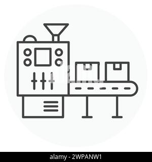 Production Vector Illustration Icon Design Stock Vector