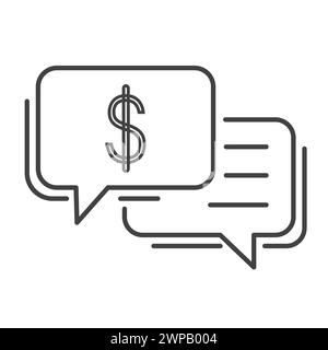 Negotiation Vector Illustration Icon Design Stock Vector
