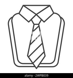 Necktie T shirt Vector Illustration Icon Design Stock Vector