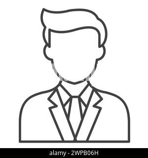 Business Man Vector illustration Icon Design Stock Vector