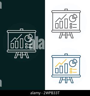 Business Chart Vector Illustration Icon Design Stock Vector