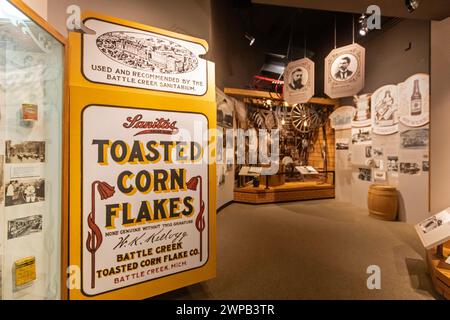 Lansing, Michigan - The Michigan History Museum. Stock Photo