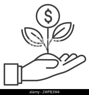 Growth Vector Illustration Icon Design Stock Vector