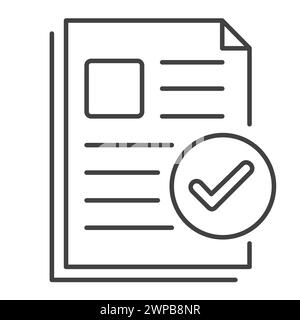 Approved Form Vector Illustration Icon Design Stock Vector
