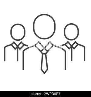 Team Workforce Vector Icon Design Stock Vector