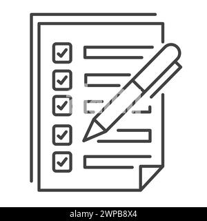 Checklist, To-Do List, Task List, Planning, Vector Icon Design Stock Vector