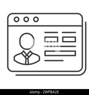 Online Form Vector Illustration Icon Design Stock Vector