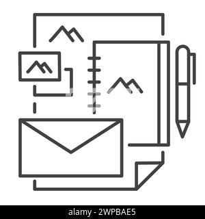 Brand Identity, Branding, Brand, Vector Icon Design Stock Vector