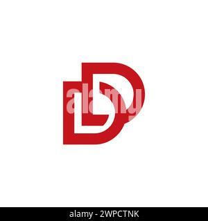 DD Logo. Letter D Icon vector Stock Vector