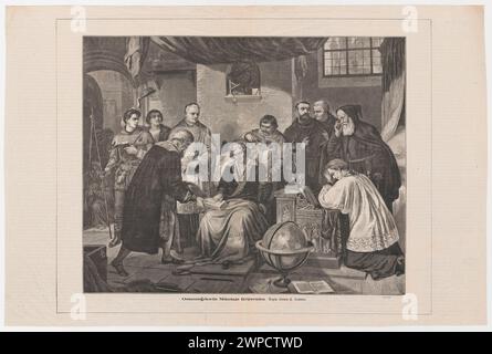 Reproduction of Aleksander Lesser’s 1878 illustration depicting the ...