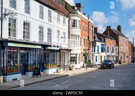 High street, Shipston on Stour, Warwickshire, England Stock Photo