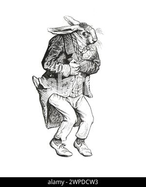 Anthropomorphic animals. humanized rabbit. cyborg animals. CRISPR. CAS9 ...