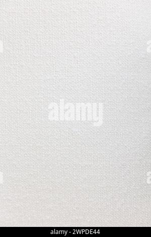 A close-up of a rough white fabric texture Stock Photo