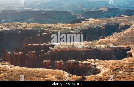 Green River Overlook, Canyonlands National Park in southeastern Utah, USA Stock Photo