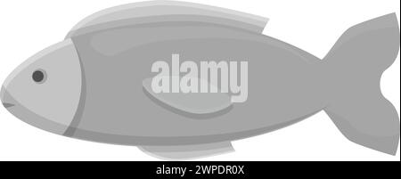 Holy week fish food icon cartoon vector. Bible sacrament. Chalice calvary Stock Vector
