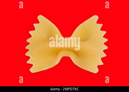 Farfalle pasta. Stock Photo