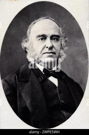 Paul Broca (1824-1880), French surgeon, and anthropologist Stock Photo