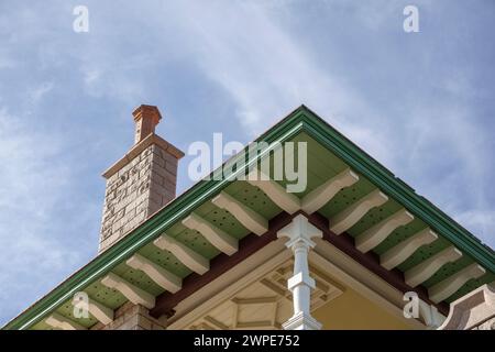 Sir William Wilcocks home on Island of Elephantine, Aswan, Egypt Stock Photo