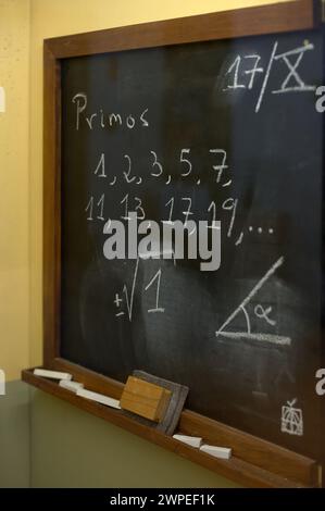 Prime Number Geometric Formulas of number Stock Photo - Alamy