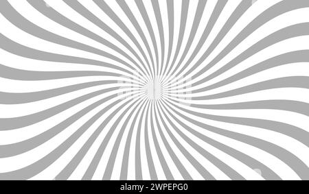 Ray sun light. Sunburst background. Radial circle line. Pattern starburst. Comic beam lines. Sun effect rays. Abstract firework. Concentration stripe Stock Vector