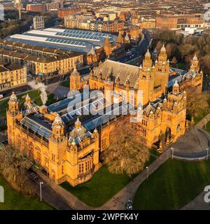 Kelvingrove Art Gallery & Museum, Glasgow, Scotland, UK Stock Photo