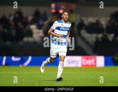 Isaac Hayden of Queens Park Rangers clapping the fans after the Queens ...