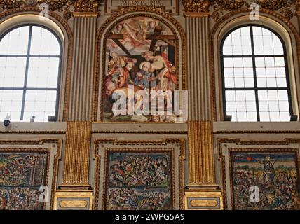 Painting of The Nativity Santa Maria Maggiore Rome Italy Stock Photo ...