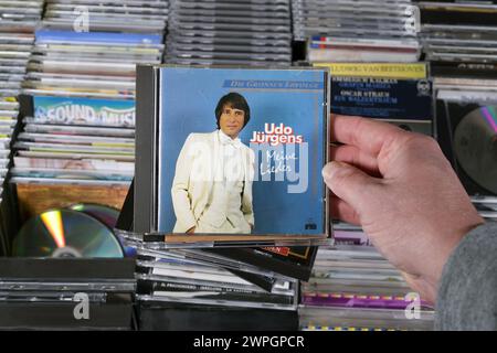 CD compilation album: Die Grossen Erfolge, Udo Jürgens - Meine Lieder Stock Photo