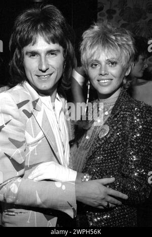 John Waite and Britt Ekland Circa 1980's Credit: Ralph Dominguez ...