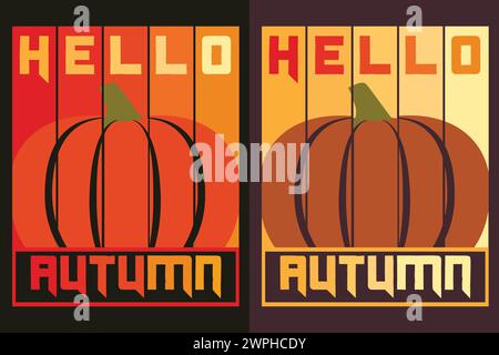 Autumn T-Shirt, Fall T-Shirt, Fall Vibes, Autumn Shirt, Fall Quote Shirt, Pumpkin T Shirt, Gift For Fall, Fall Family Gift, Thanksgiving Shirt Stock Vector