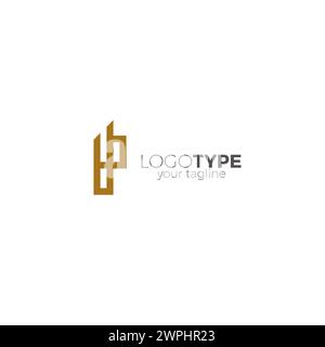 BB Building Logo. Letter BB Icon Stock Vector