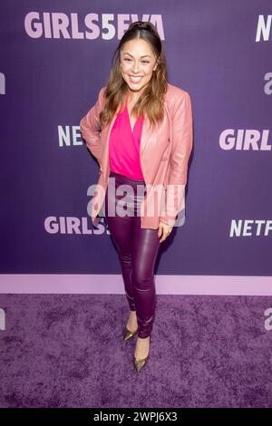 New York, United States. 07th Mar, 2024. NEW YORK, NEW YORK - MARCH 07: Crystal Rosas attends Netflix's 'Girls5eva' Season 3 premiere at Paris Theater on March 07, 2024 in New York City. Credit: Ron Adar/Alamy Live News Stock Photo
