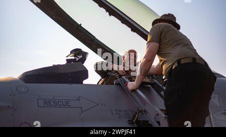 Col. Matthew Gaetke, left, 8th Fighter Wing commander, and Chief Master ...