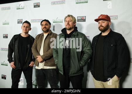 Santa Monica, USA. 07th Mar, 2024. Members of VNXI arrive at the 18th Annual Oscar Wilde Awards held at Bad Robot in Santa Monica, CA on Thursday, ?March 7, 2024. (Photo By Conor Duffy/Sipa USA) Credit: Sipa USA/Alamy Live News Stock Photo