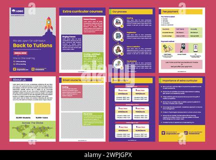 A smart parking poster with a phone and a city skyline. The poster is purple and white Stock Vector