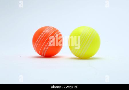 rubber wind ball isolated on white background Stock Photo