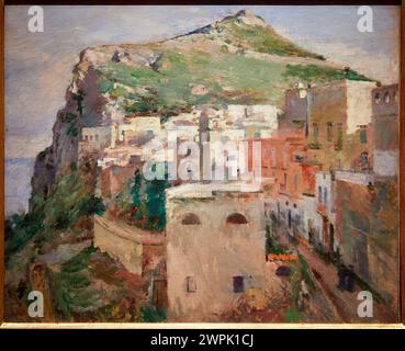 'Capri', 1890, Theodore Robinson (1852-1896), Thyssen Bornemisza Museum, Madrid, Spain, Europe Stock Photo