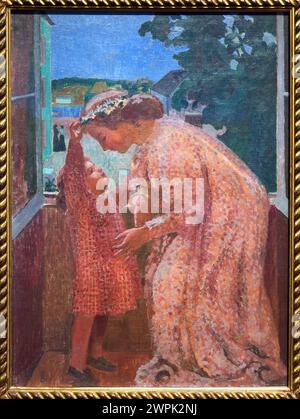 Maurice Denis, (1870-1943), The Crown of Daisies, Hacia 1905-1906 Stock Photo