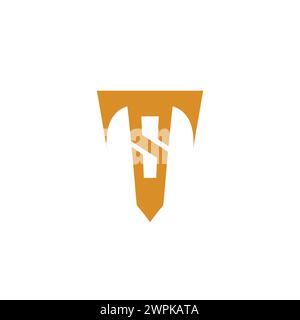 ST Logo. Letter TS Icon Vector Stock Vector